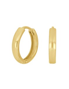 Siersbøl | Forg. sølv creoler 16mm