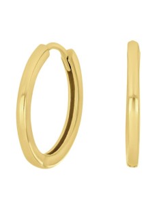 Siersbøl | Forg. sølv creoler 20mm