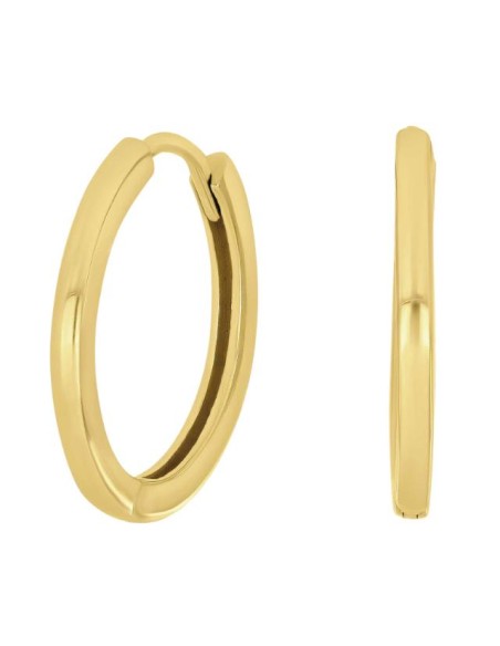 Siersbøl | Forg. sølv creoler 20mm