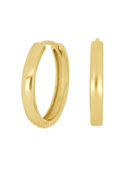 Siersbøl | Forg. sølv creoler 19mm