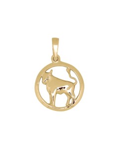 Siersbøl | SIERSBØL forgyldt sølv vedhæng TYREN 15mm