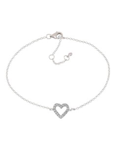 JOANLI NOR | Rhd. sølv armbånd AIDANOR 7mm 17+3cm