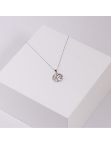 JOANLI NOR | RHD. SØLV HALSKÆDE CAIANOR 15 MM