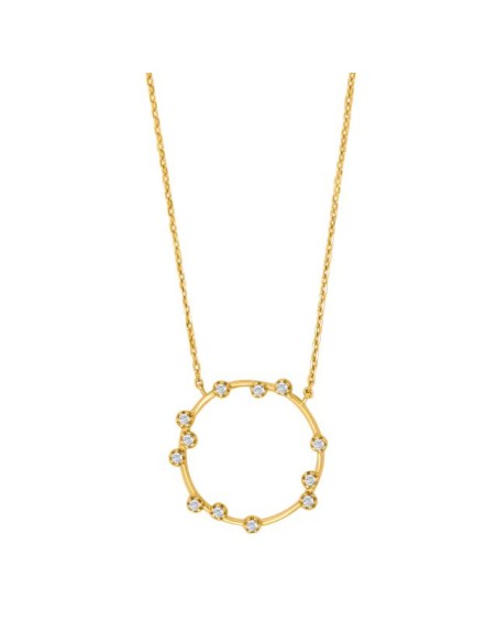 JOANLI NOR | Forgyldt sølv halskæde NANANOR