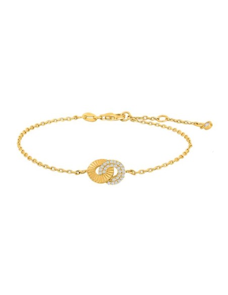 JOANLI NOR | Forgyldt sølv armbånd NINANOR