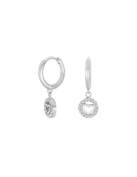 JOANLI NOR | Rhd. sølv creoler NILLANOR