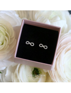 JOANLI NOR - RHD. SØLV ØRESTIKKER AGNANOR 10 MM 2