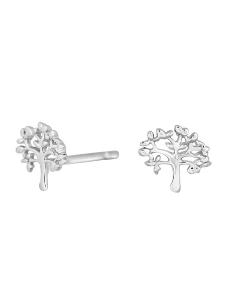 TREE52 ørestikker i rhodineret sølv | Nordahl Jewellery