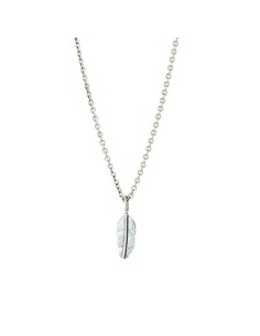 HEIRING | FJER VEDHÆNG MINI RHODINERET