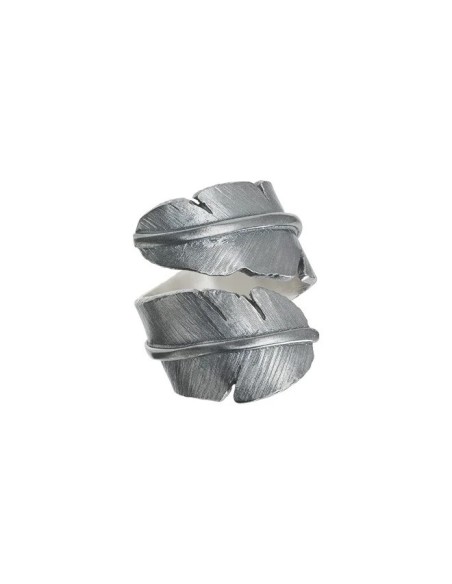 HEIRING | FJER RING STOR OXIDERET