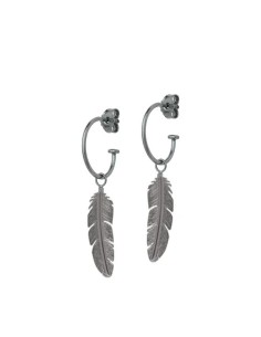 HEIRING | CREOL MED LILLE FJER OXIDERET