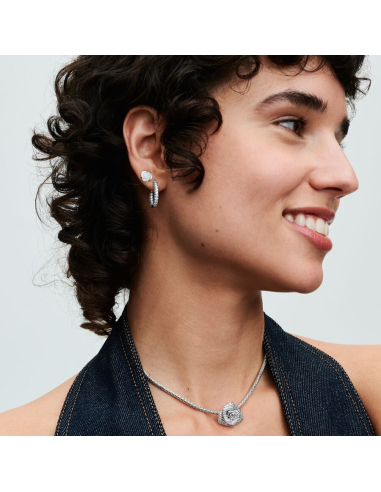 Blå Blomst Ørestikker fra Pandora | Guldsmed Hartmann