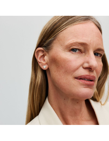 Blå Blomst Ørestikker fra Pandora | Guldsmed Hartmann