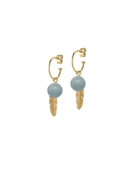 HEIRING | CREOL MED MALAYSIA JADE OG FJER FORGYLDT HEIRING | CREOL MED MALAYSIA JADE OG FJER FORGYLDT