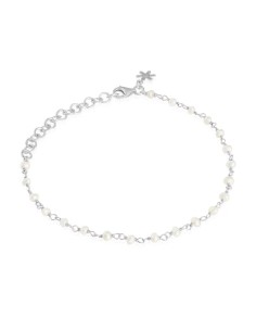 SUSANNE FRIIS BJØRNER | Armbånd i sølv med hvid ferskvandsperle