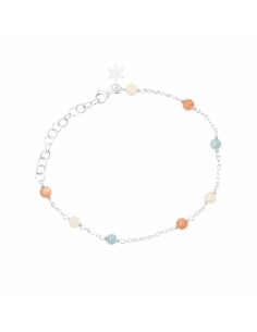 SUSANNE FRIIS BJØRNER | Armbånd i sølv med pastelfarver