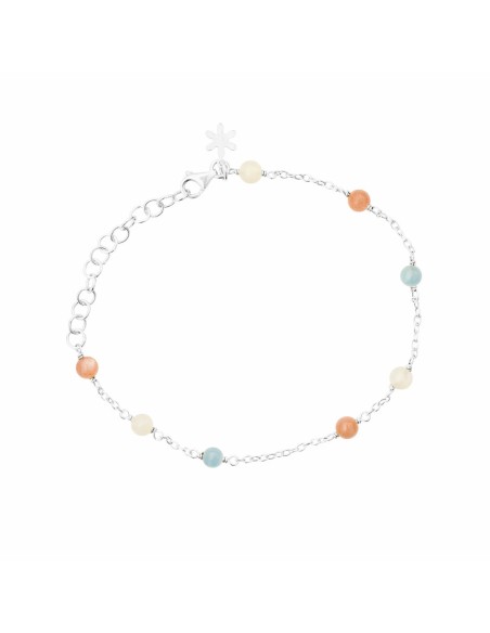 SUSANNE FRIIS BJØRNER | Armbånd i sølv med pastelfarver