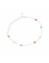 SUSANNE FRIIS BJØRNER | Armbånd i sølv med pastelfarver