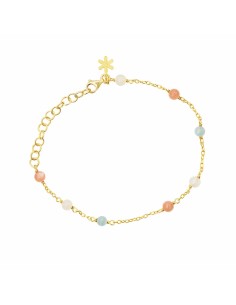SUSANNE FRIIS BJØRNER | Armbånd i forgyldt sølv med pastelfarver