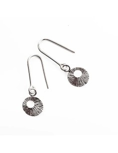 HEIRING | MINI DRØMMEFANGER ØREBØJLE RHODINERET