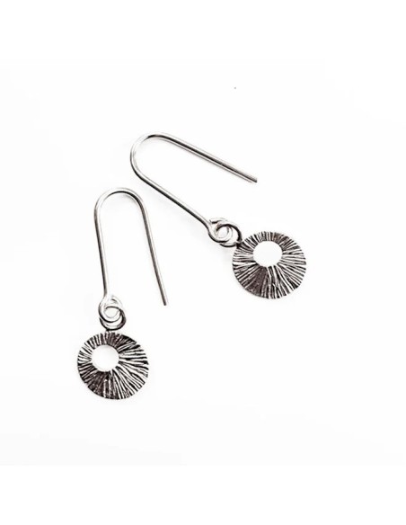 HEIRING | MINI DRØMMEFANGER ØREBØJLE RHODINERET HEIRING | MINI DRØMMEFANGER ØREBØJLE RHODINERET