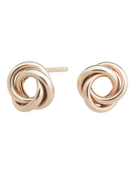 Siersbøl | 8kt. guldørestikker knude