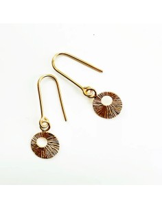 HEIRING | MINI DRØMMEFANGER ØREBØJLE FORGYLDT