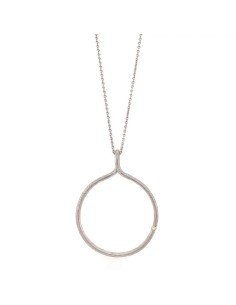 HEIRING | DRØMMEFANGE VEDHÆNG STOR MED 0,02CT RHODINERET