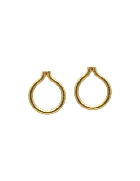HEIRING | DRØMMEFANGER ØRERINGE ÅBEN FORGYLDT
