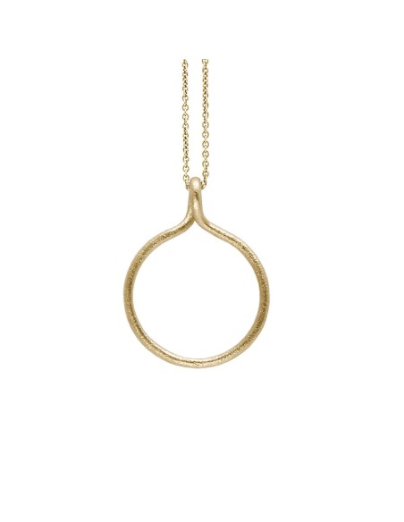 HEIRING | DRØMMEFANGER VEDHÆNG ÅBEN MELLEM FORGYLDT HEIRING | DRØMMEFANGER VEDHÆNG ÅBEN MELLEM FORGYLDT