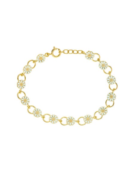 Lund Copenhagen | Marguerit Armbånd Sølv Forgyldt