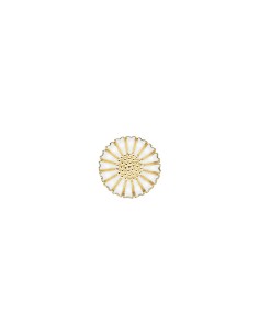 Lund Copenhagen | Marguerit Broche 18mm Sølv Forgyldt