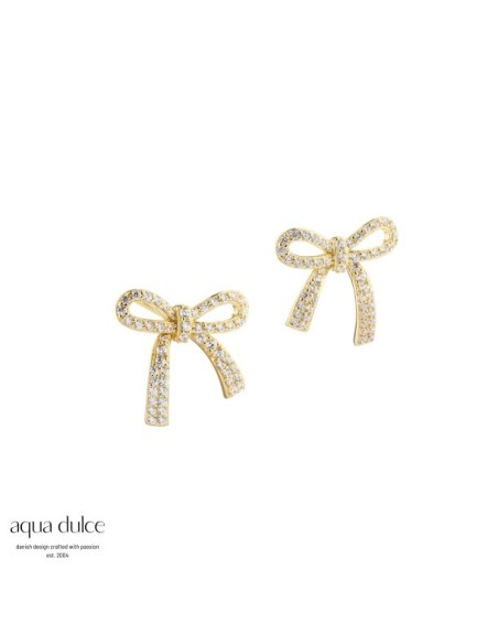 AQUA DULCE | Ørestikker | ELEGANT BOW AQUA DULCE | Ørestikker | ELEGANT BOW