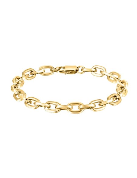 SON OF NOA | SON armbånd stål IP gold 19cm