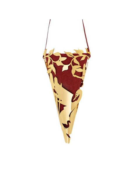 H.C. ANDERSEN JULEPYNT - Kræmmerhus - Den grimme ælling - 18k fg