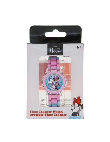 STØVRING | Disney Minnie m/enhjørning tidslærer ur