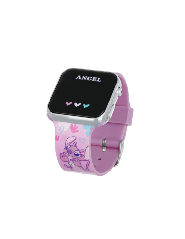 STØVRING | Disney Lilo & Stitch pink LED ur