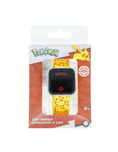 STØVRING | Disney Pokemon i gul LED ur