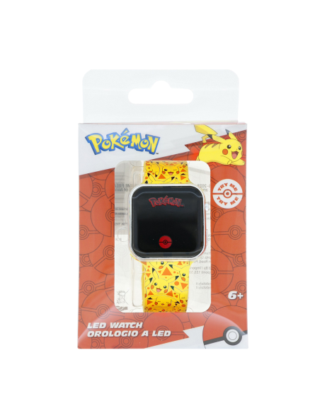 STØVRING | Disney Pokemon i gul LED ur