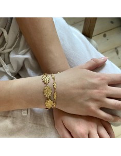 SISTIE | Sophia - Armbånd Large Forgyldt 2