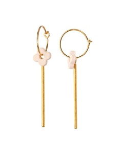 Scherning | Aura Nude Øreringe