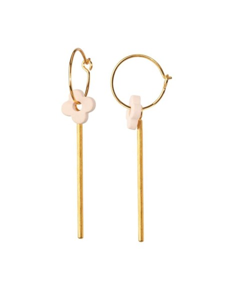 Scherning | Aura Nude Øreringe