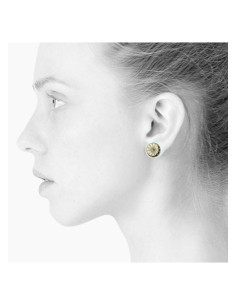 Scherning | Bloom Aquamarine/Goldplated Ørestikker 2