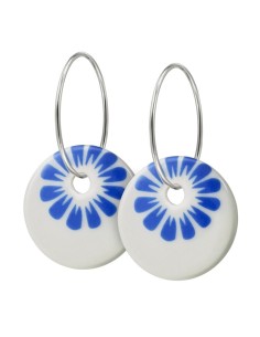 Scherning | Bloom Royal Blue Øreringe