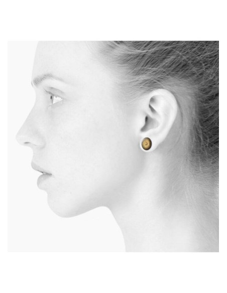 Scherning | Splash Black/Goldplated Ørestikker