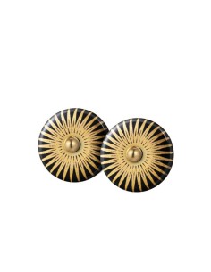 Scherning | Splash Black/Goldplated Ørestikker