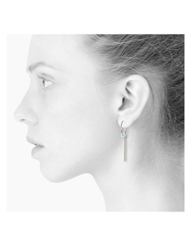 Scherning | Aura Cloud/Silver Øreringe