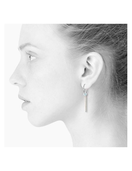 Scherning | Aura Cloud/Silver Øreringe