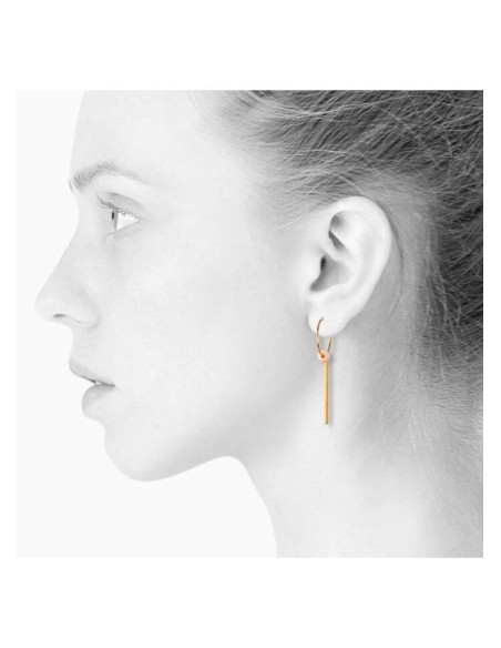 Scherning | Aura Nude/Goldplated Øreringe