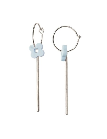 Scherning | Aura Cloud/Silver Øreringe